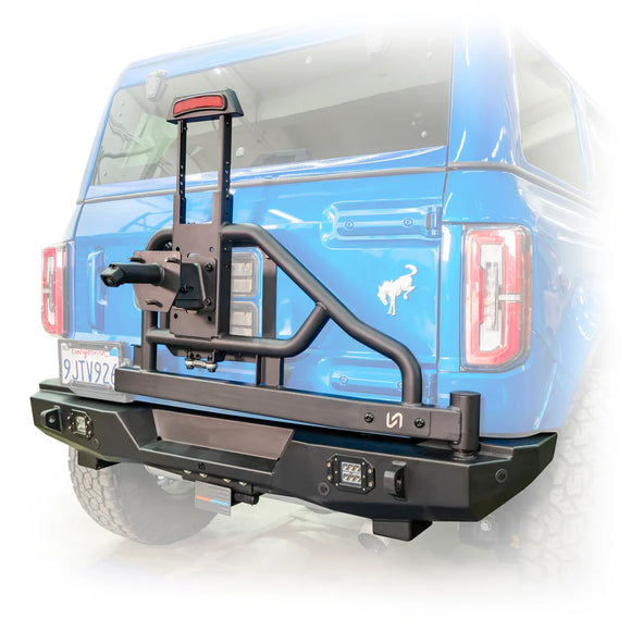 Turn Offroad 2021+ Ford Bronco Swing Out Tire Carrier Rear Bumper 1 of 2