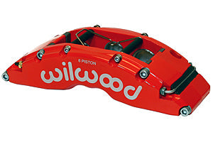 Wilwood Caliper-TC6R-Red 1.75/1.38/1.38in Pistons 1.38in Disc