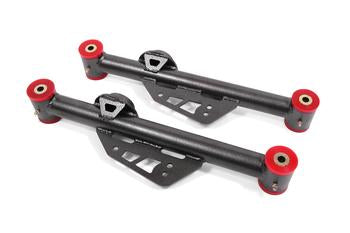 BMR 79-98 Fox Mustang Non-Adj. Lower Control Arms (Polyurethane) - Black Hammertone