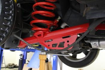 BMR 79-98 Fox Mustang Non-Adj. Lower Control Arms (Polyurethane) - Black Hammertone - 0
