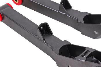 BMR 10-15 5th Gen Camaro Rear Lower Control Arms Non-Adj. (Polyurethane) - Black Hammertone