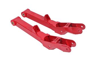 BMR 10-15 5th Gen Camaro Non-Adj. Rear Lower Control Arms (Polyurethane) - Red