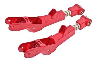 BMR 10-15 5th Gen Camaro Lower Control Arms Rear On-Car Adj. (Polyurethane) - Red