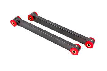 BMR 05-14 S197 Mustang Non-Adj. Boxed Lower Control Arms (Polyurethane) - Black Hammertone