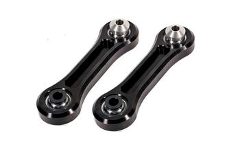 BMR 15-17 S550 Mustang Rear Lower Control Arms Vertical Link w/ Spherical Bearings - Black