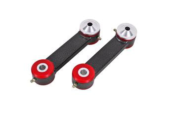 BMR 15-17 S550 Mustang Rear Lower Control Arms Vertical Link (Polyurethane) - Black Hammertone