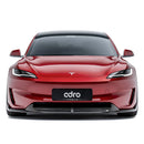 TESLA MODEL 3 HIGHLAND PERFORMANCE CARBON FIBER FRONT LIP-2