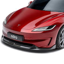 TESLA MODEL 3 HIGHLAND PERFORMANCE CARBON FIBER FRONT LIP-3