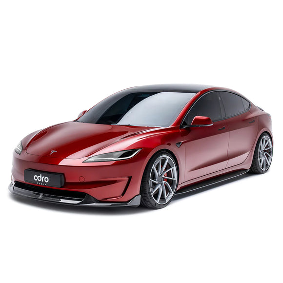 TESLA MODEL 3 HIGHLAND & PERFORMANCE CARBON FIBER SIDE SKIRTS