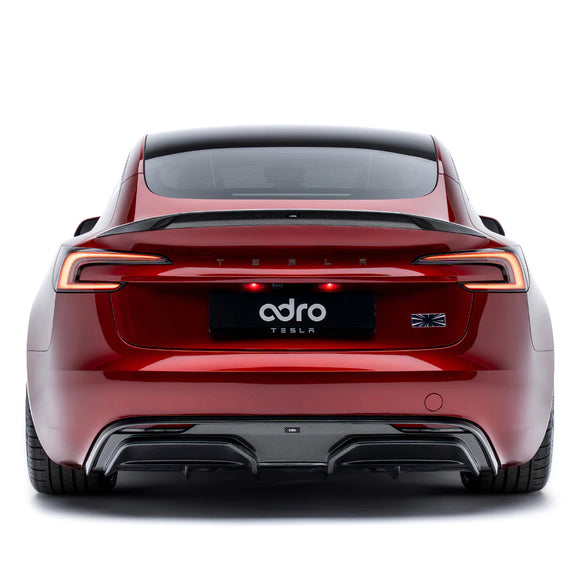TESLA MODEL 3 HIGHLAND PERFORMANCE CARBON FIBER REAR DIFFUSER
