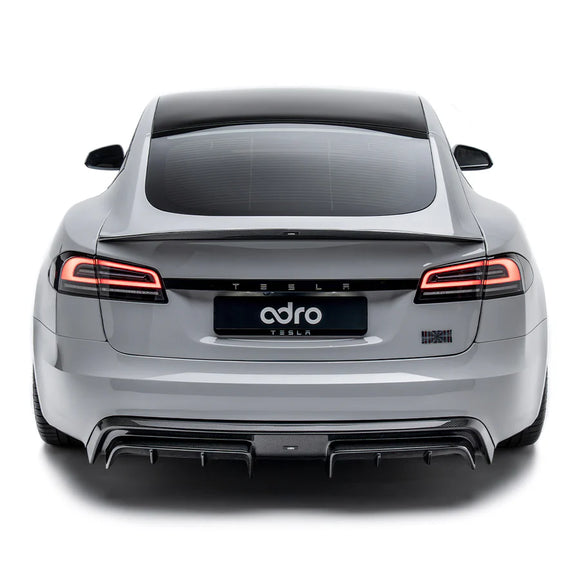 Tesla Model S Carbon Fiber Rear Diffuser