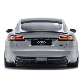 Tesla Model S Carbon Fiber Rear Diffuser