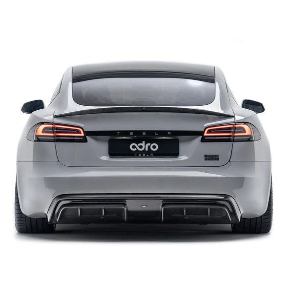 Tesla Model S Carbon Fiber Rear Diffuser
