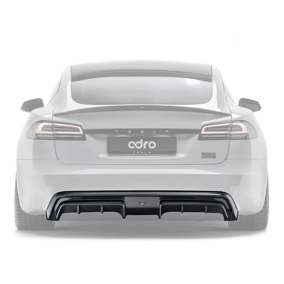 Tesla Model S Carbon Fiber Rear Diffuser