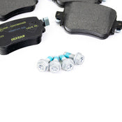 Audi VW Disc Brake Pad Set - Textar 7N0698451C - 0