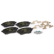 Audi Disc Brake Pad Set - Textar 2626501