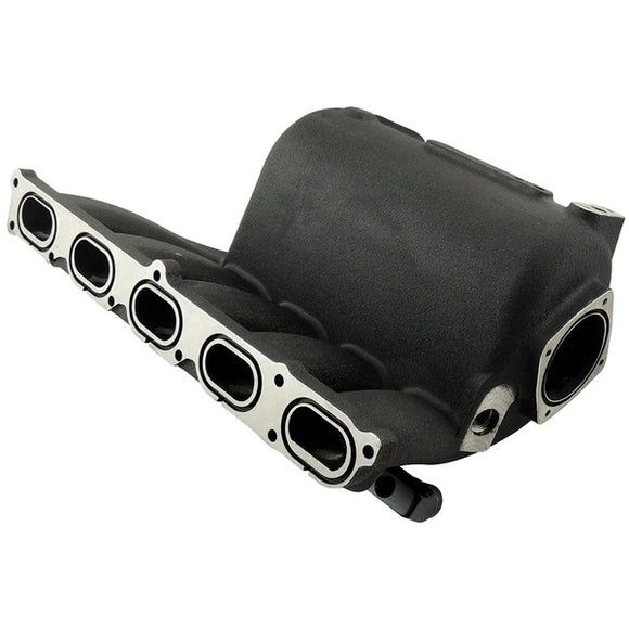 SPA Performance Cast Aluminum Intake Manifold w/ Fuel Rail (Black) - VW 2.5L 5 Cylinder 20V 07K | TINW1102B