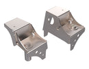 Artec Industries 97-06 Jeep Wrangler TJ Front Frame Coil Bucket: Stock Height 1 Ton Swap Offset-2