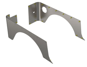 Artec Industries 97-06 Jeep Wrangler TJStandard Rear Corner Armor Aluminum