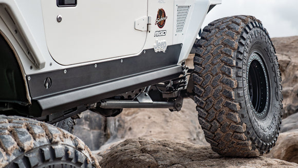 Artec Industries 97-06 Jeep Wrangler TJStandard Rock Sliders