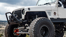 Artec Industries 97-06 Jeep Wrangler TJ Lj Tj Standard Aluminum Front 3 1/2 Fender - 0
