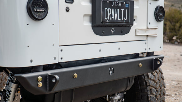 Artec Industries 97-06 Jeep Wrangler TJ Lj Tj/Lj Under Tailgate Plate Aluminum