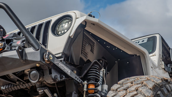 Artec Industries 97-06 Jeep Wrangler TJ Lj Tj/Lj Vented Inner Fenders