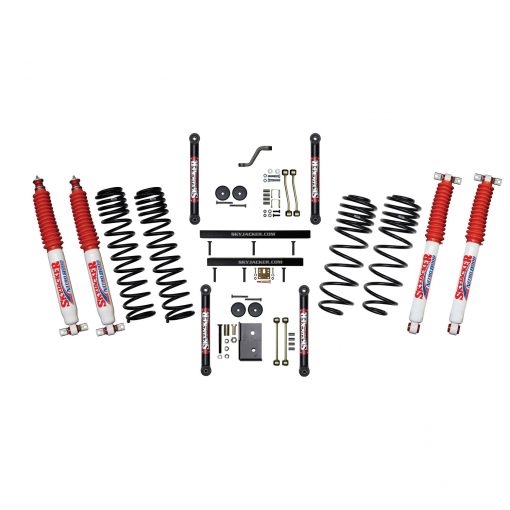 Skyjacker 03-06 Jeep TJ 4in D-Rate Long Travel Kit w/ OE FR/RR Lower Links/Nitro 8000 Shocks