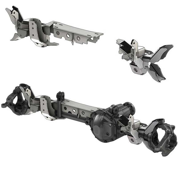 Artec Industries 93-06 Jeep Wrangler TJ Front Axle Swap Kit Dana 44 (Rubicon) Lca Brkts w/ Cam Slot