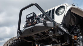 Artec Industries 1987-2008 Jeep Wrangler TJ Front Bumper With Stinger - 0