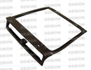 Seibon 88-91 Honda CRX OEM Carbon Fiber Trunk/Hatch-1