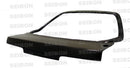 Seibon 90-93 Acura Integra 2dr OEM Carbon Fiber Trunk Lid-1