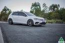 Flow Designs MK7.5 Golf R Front Lip Splitter & Aerospacers-10