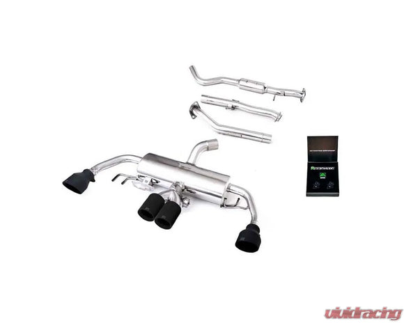 ARMYTRIX Valvetronic Exhaust System Toyota GR Corolla GZEA14 1.6L G16E-GTS turbo I3 Non-OPF 2023+ - Matte Black