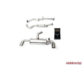 ARMYTRIX Valvetronic Exhaust System Toyota Yaris GR 2020+ - Chrome Silver