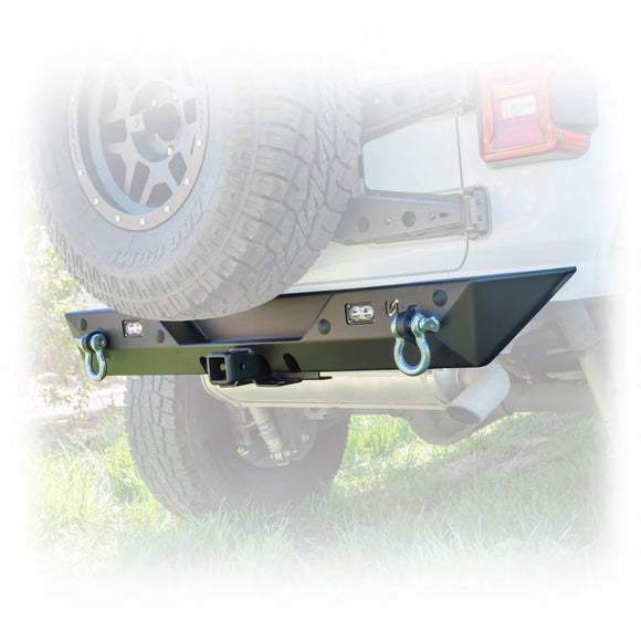 Turn Offroad 2018+ Jeep JL Rear Bumper with Hitch and Lights