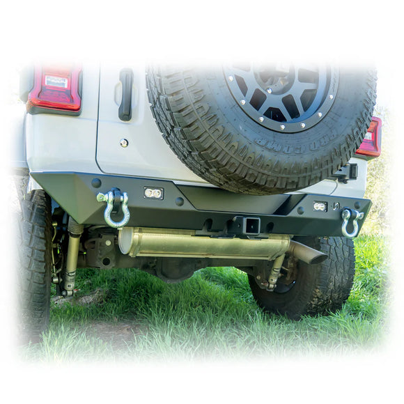 Turn Offroad 2018+ Jeep JL Rear Bumper with Hitch and Lights