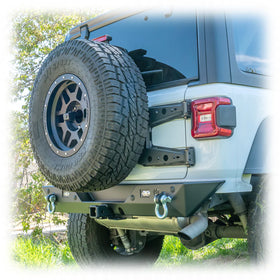 Turn Offroad 2018+ Jeep JL Hinge Mount Tire Carrier - 0