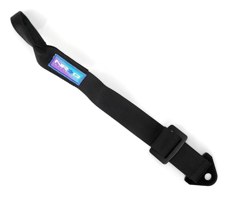 NRG Universal Tow Strap 24in Adjustable - Black
