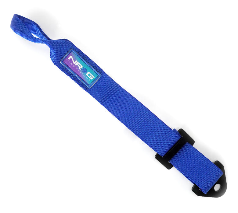 NRG Universal Tow Strap 24in Adjustable - Blue