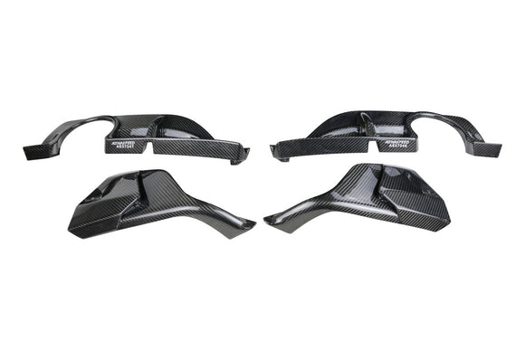 A90 SUPRA Carbon Fiber Diffusers + Rear Splitters