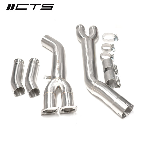 CTS Turbo BMW S58 F97/F98 X3M/X4M Single Mid Pipe