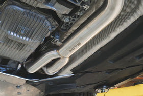 CTS Turbo BMW S58 G80 M3/G82/G83 M4 Single Mid Pipe with Brace - 0