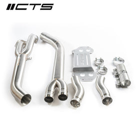 CTS Turbo BMW S58 G80 M3/G82/G83 M4 Single Mid Pipe with Brace