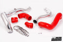 do88 SAAB 9-3 2.8T V6 06-11 Pressure Pipes w/Red Hoses-1