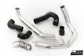 do88 SAAB 9-3 2.0T 2003- do88 Intercooler Pressure Pipes w/Black Hoses