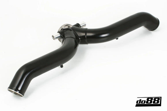 do88 Porsche 997.2 Turbo 2010- Y-Pipe Black for do88 Intercooler