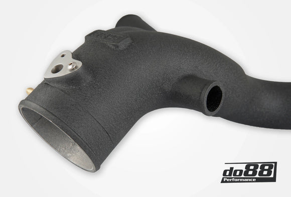 do88 Porsche 911 Turbo (991.2) 2015- Y-Pipe Black for do88 Intercooler