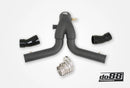do88 Porsche 911 Turbo (991.2) 2015- Y-Pipe Black for OEM Intercooler-1