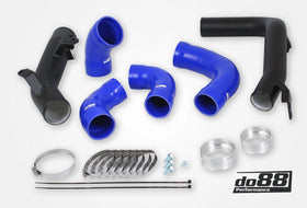 do88 Volvo S60 V60 XC60 V90 S90 XC90 SPA Pressure Pipes Petrol do88 Intercooler Blue Hoses